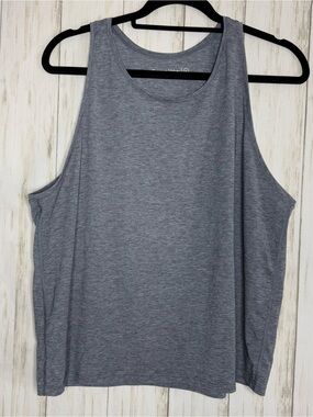 Outdoor Voices Heather Gray Athletic Tank Top XL